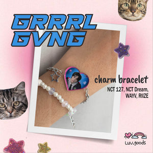 GRRRL GVNG charm bracelet WayV and RIIZE