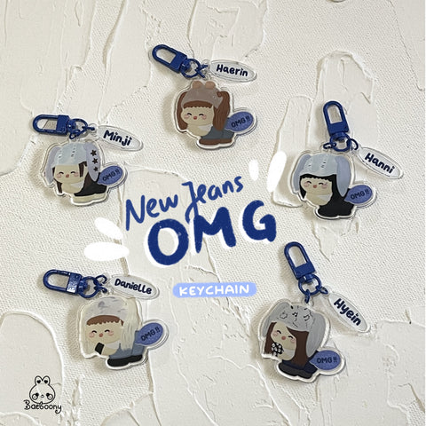 New Jeans - OMG Keychain by Baeboony