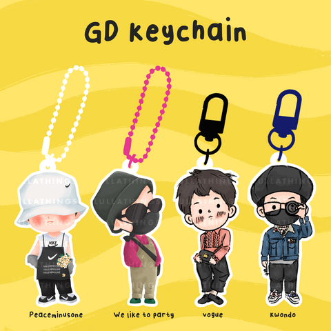 Keychain G Dragon / GD Bigbang