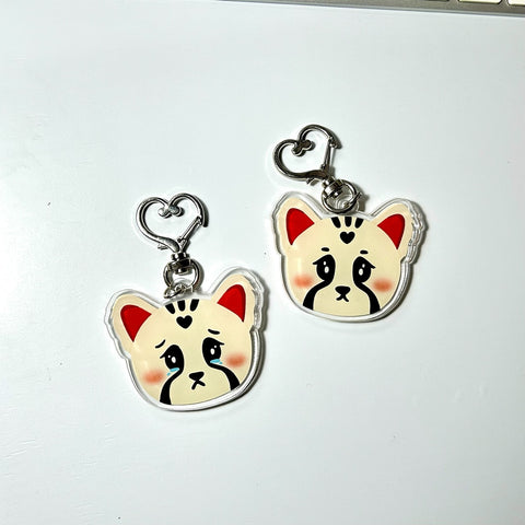MK CHEETAH KEYCHAIN