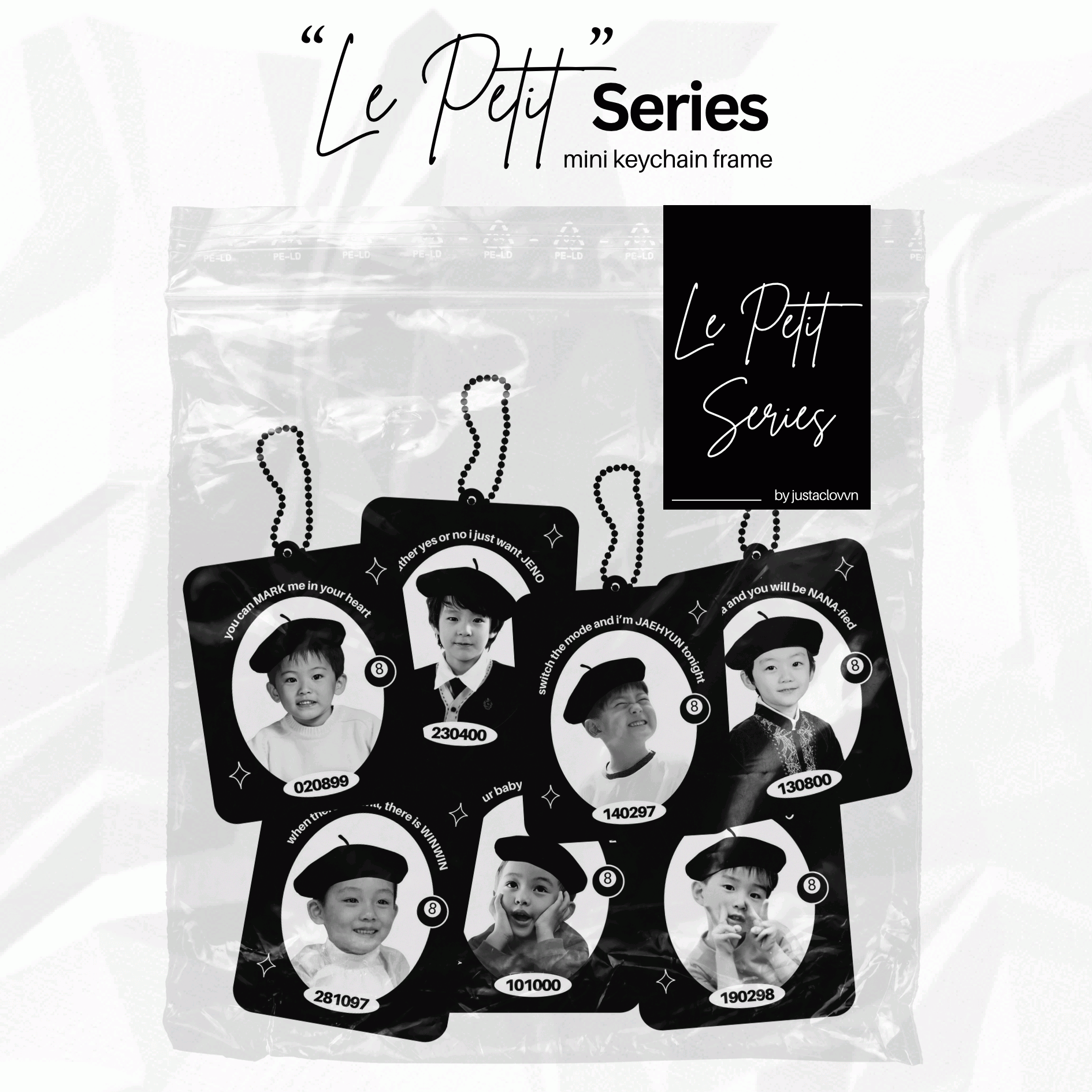 [justaclovvn] Le Petit Keychain Series