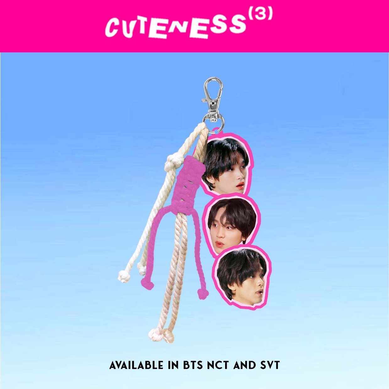 CuteneSS Braids - NCT Keychain