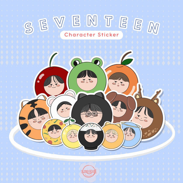 Seventeen Character Sticker Pack