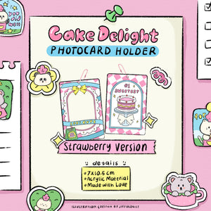 Cake Delight Photocard Holder