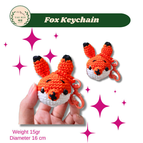 Fox Keychain
