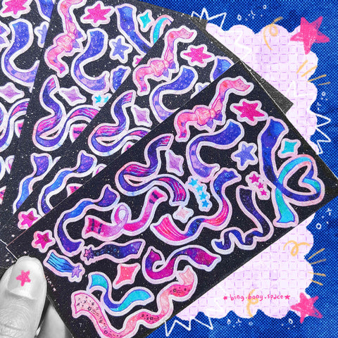 Sticker Sheet Magical Ribbon