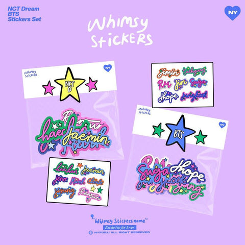 Whimsy Sticker BTS Ver