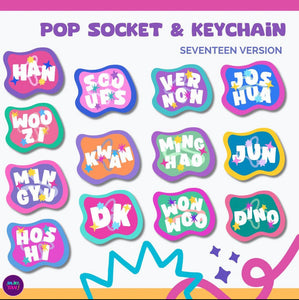 POP SOCKET / GRIPTOK - SEVENTEEN