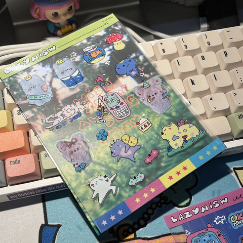 LAZYNISW LIMITED STICKERS