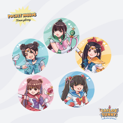 Sailor Bunny Pocket Mirror