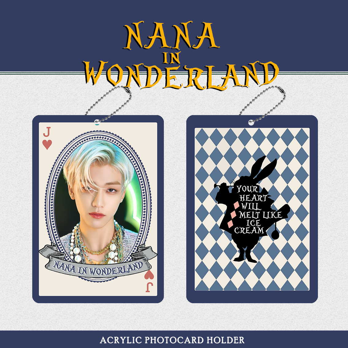 NANA in Wonderland: acrylic photocard holder