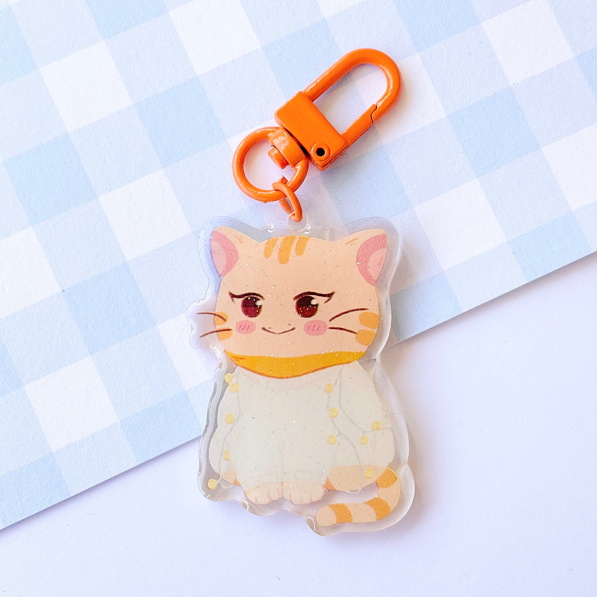 [sushihoshii] Kitty Jun Silent Boarding Gate Keyring