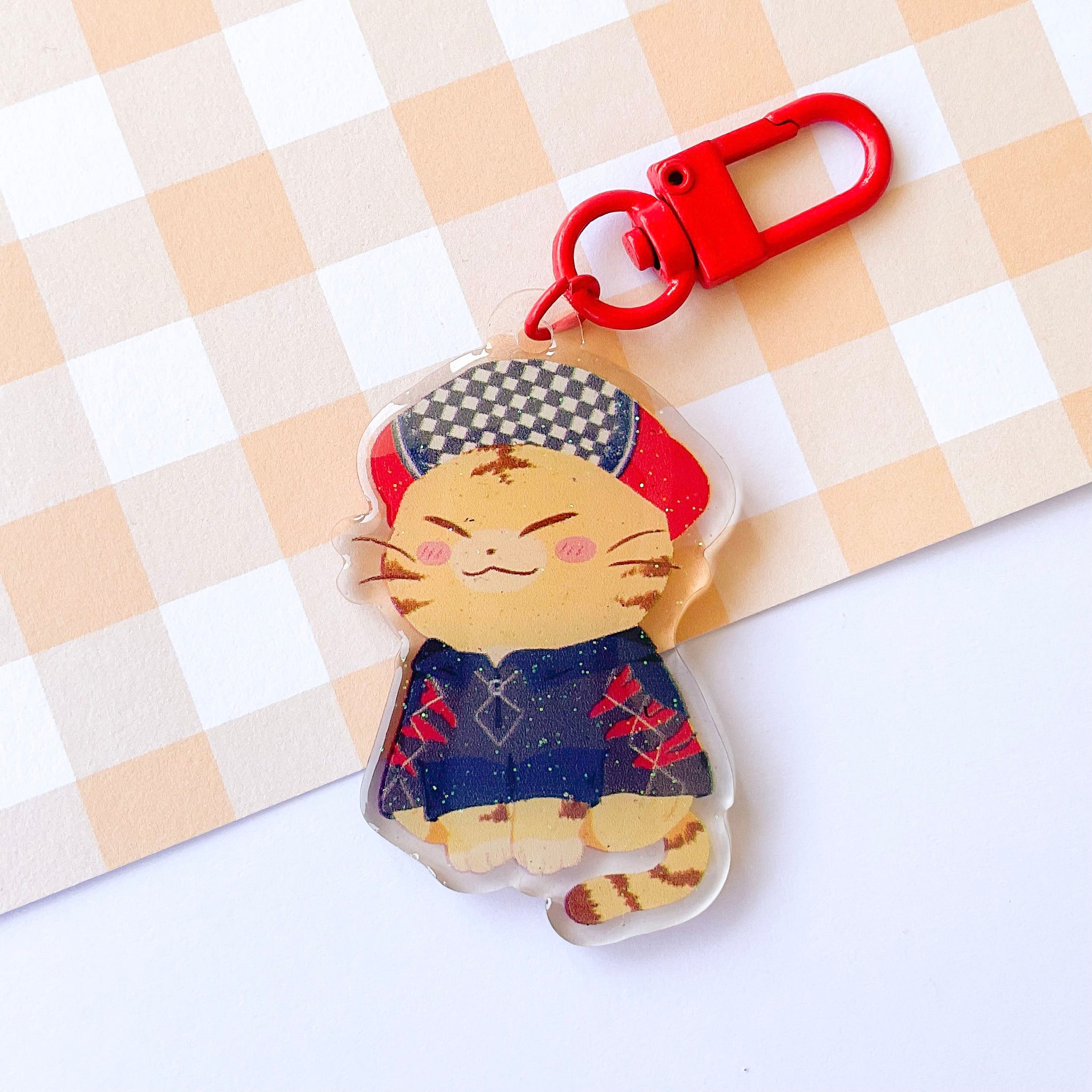 [sushihoshii] Tiger Hosh Change Up Keyring